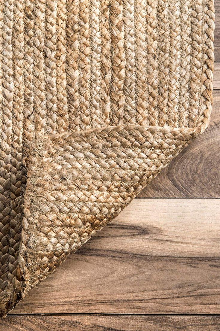 Hand Woven Reversible Natural Jute Carpet