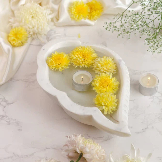Marble Shell Bowl
