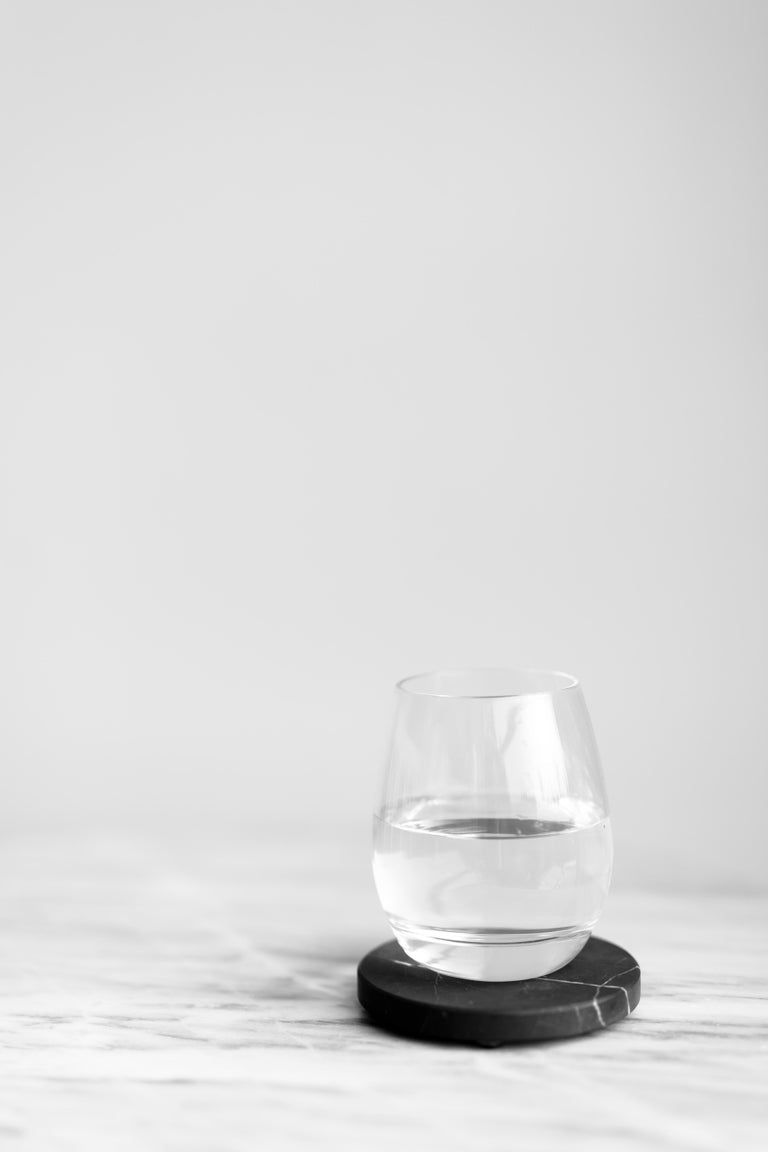 Black Beauty Round Coasters set