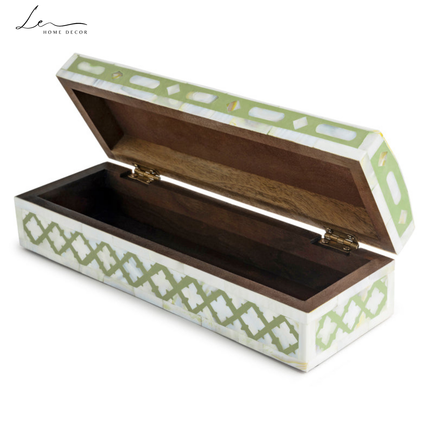 Pearl Decorative Box - Olive