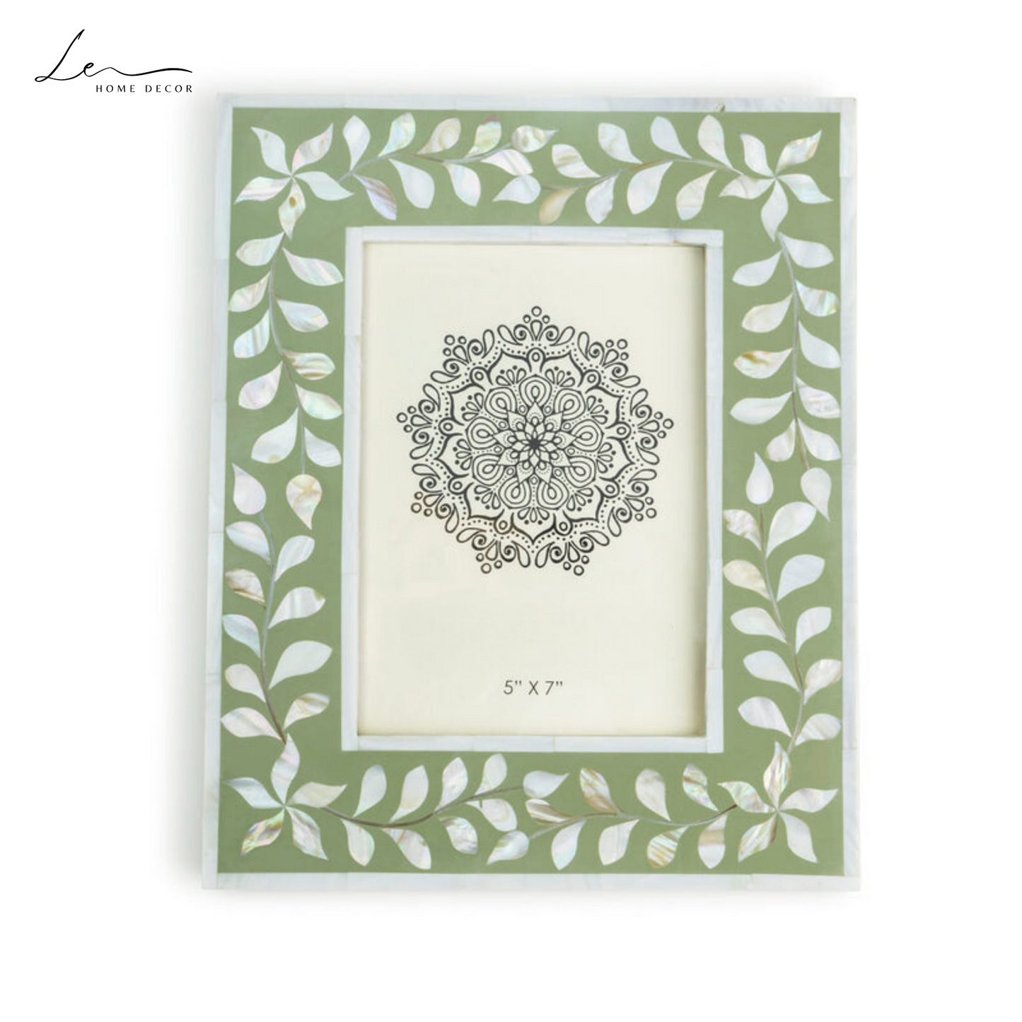 Pearl Picture Frame - Olive