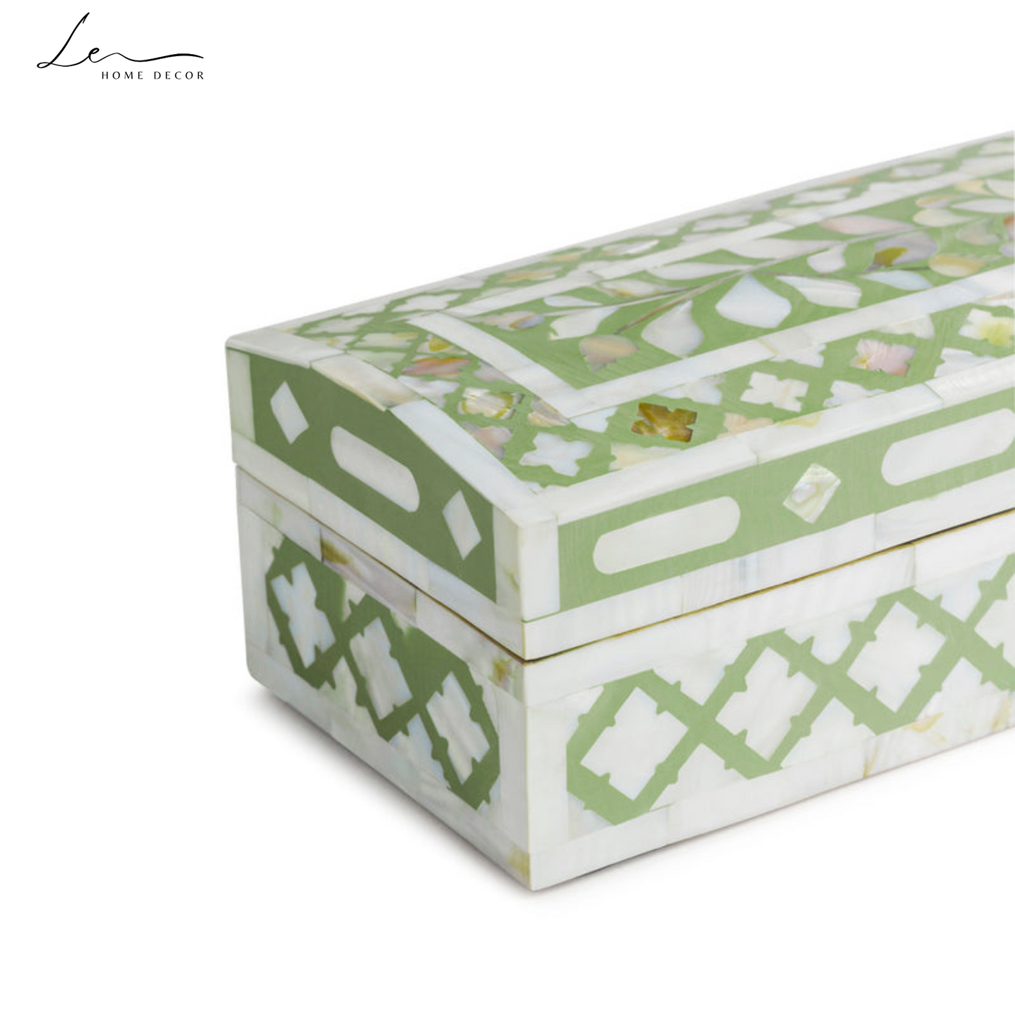 Pearl Decorative Box - Olive