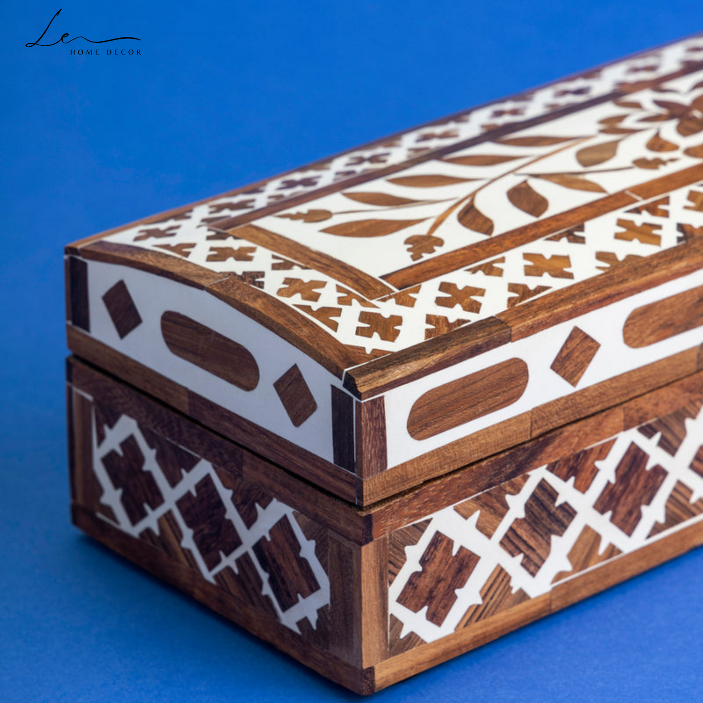 Wood Inlay Jewelry Box