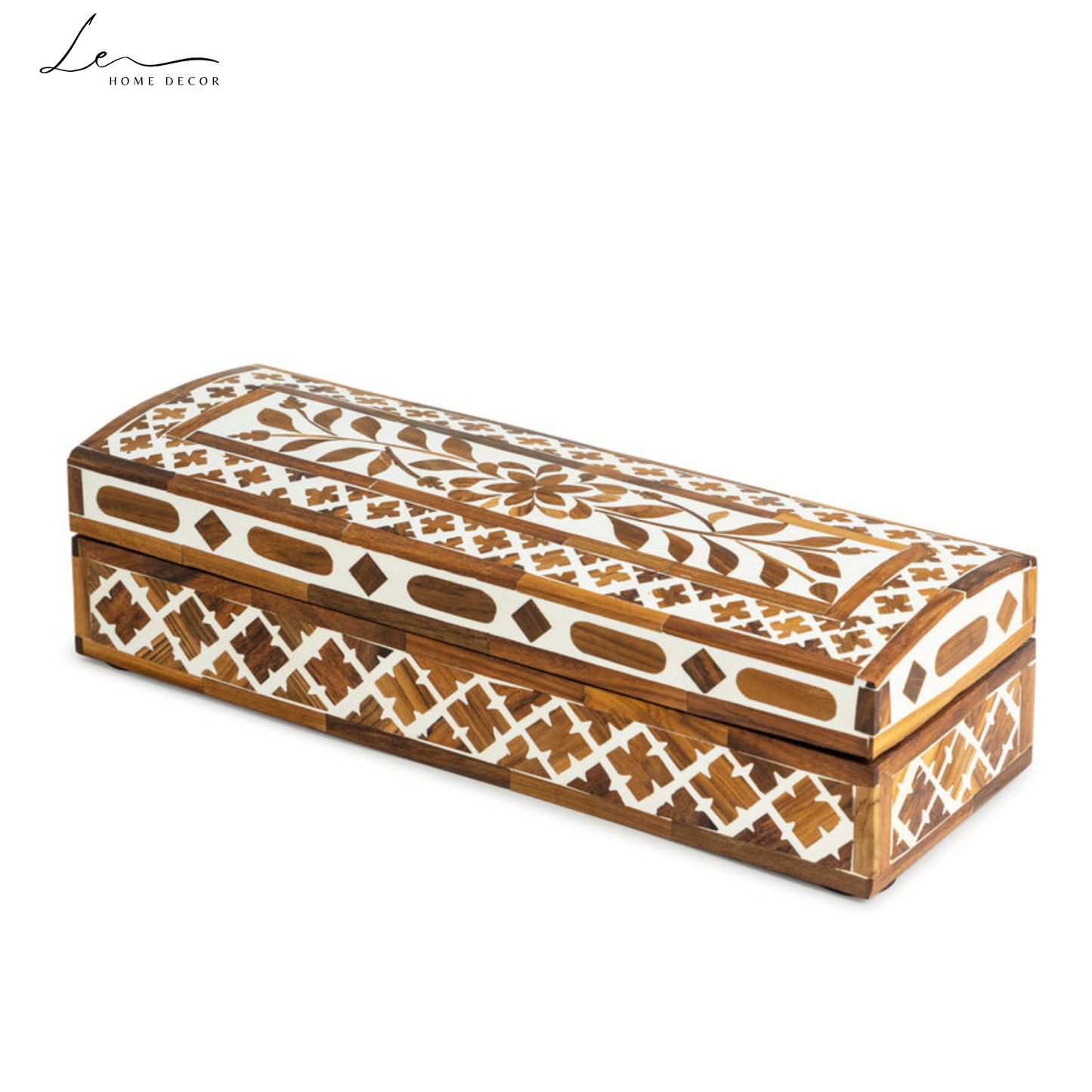 Wood Inlay Jewelry Box