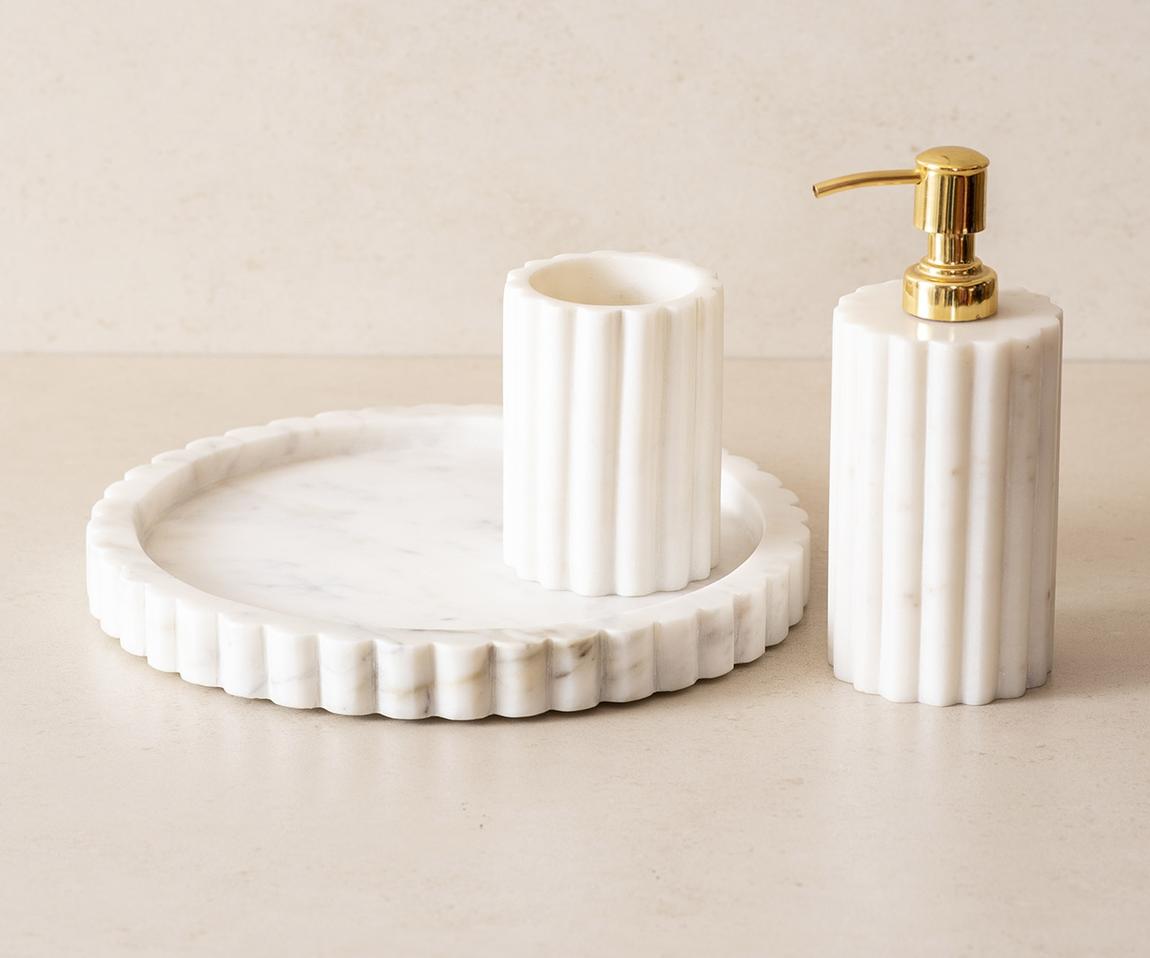 Pearly Bathroom Set