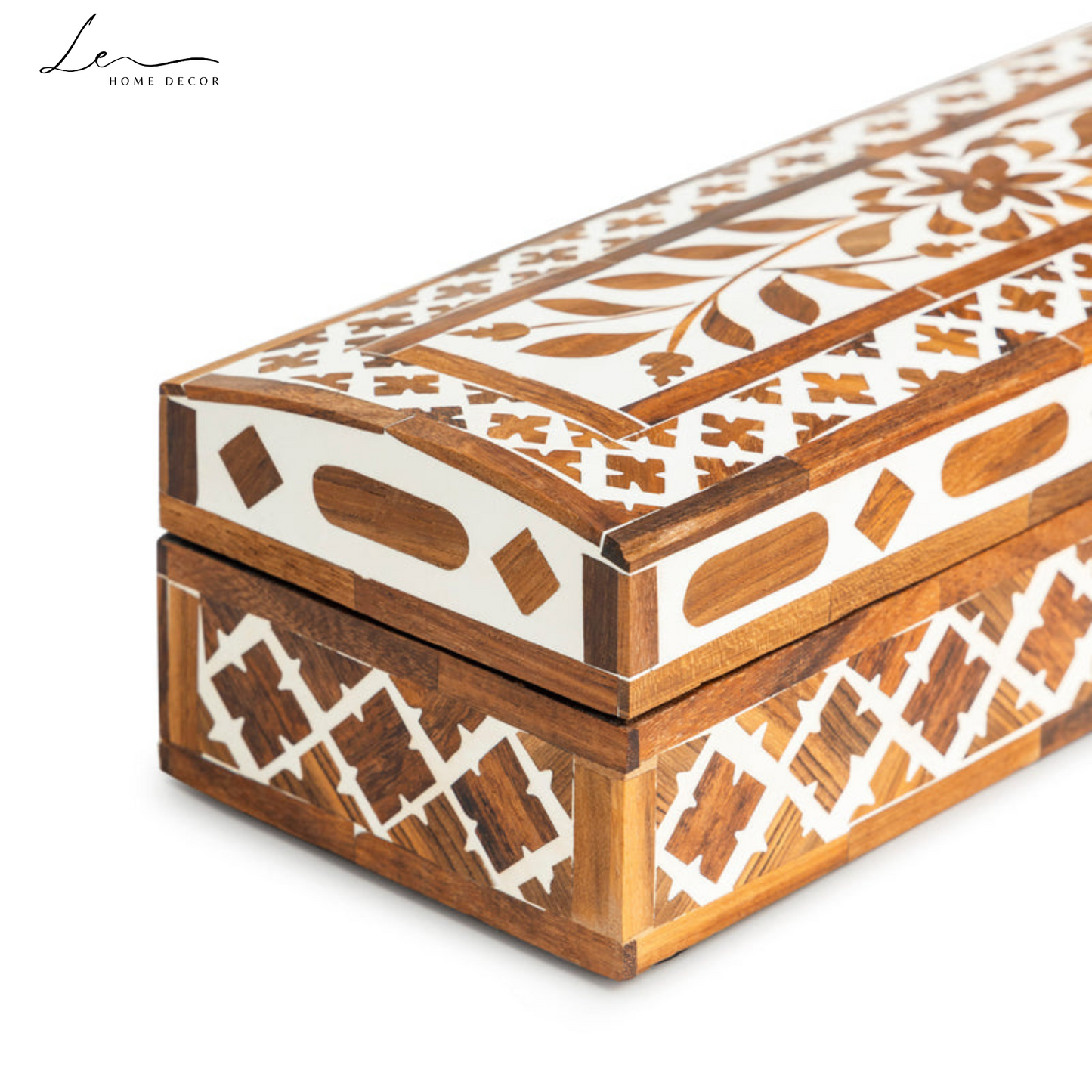 Wood Inlay Jewelry Box