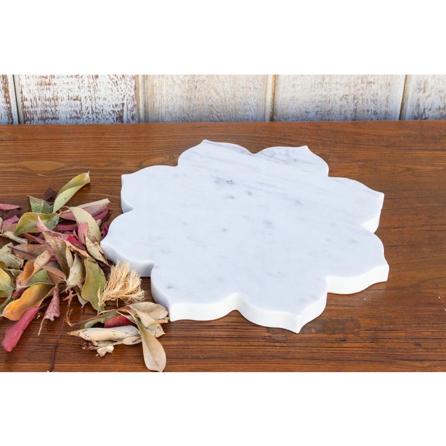 Floral Marble Tray