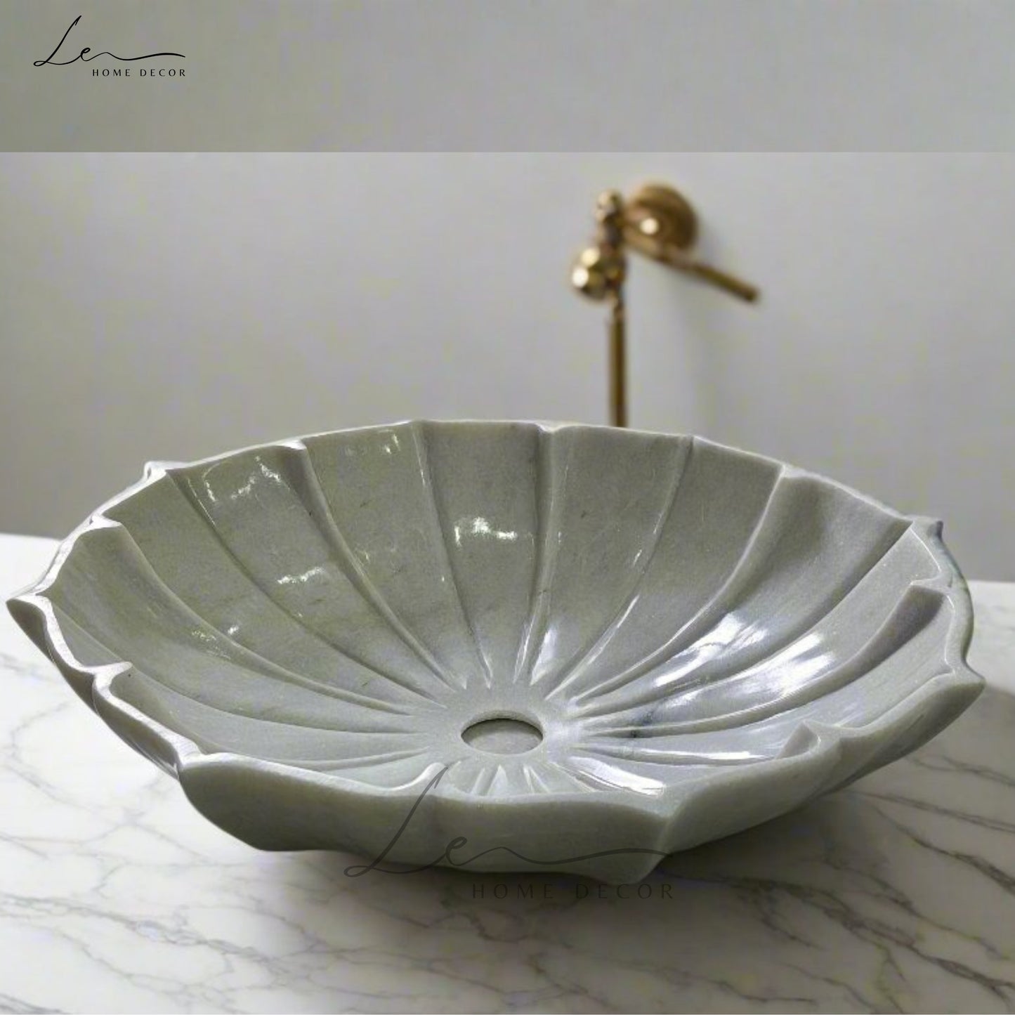 Octave Marble Handcrafted Basin