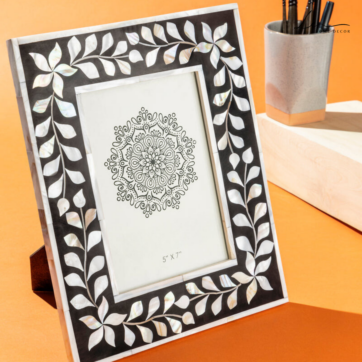 Pearl Picture Frame - Black