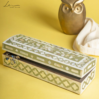 Pearl Decorative Box - Beige