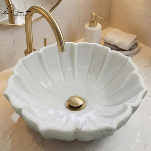 Octave Marble Handcrafted Basin