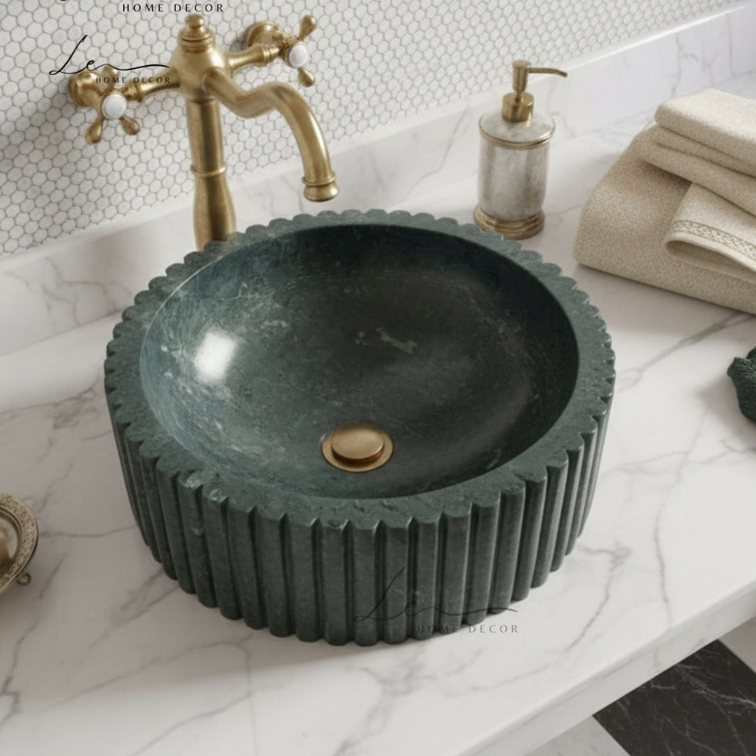Pearly Marble Sink