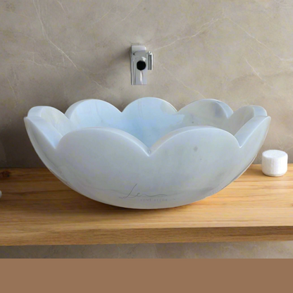 The Daisy Marble Wash Basin