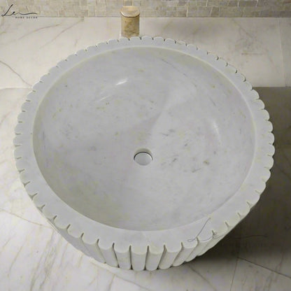 Pearly Marble Sink