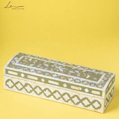 Pearl Decorative Box - Beige