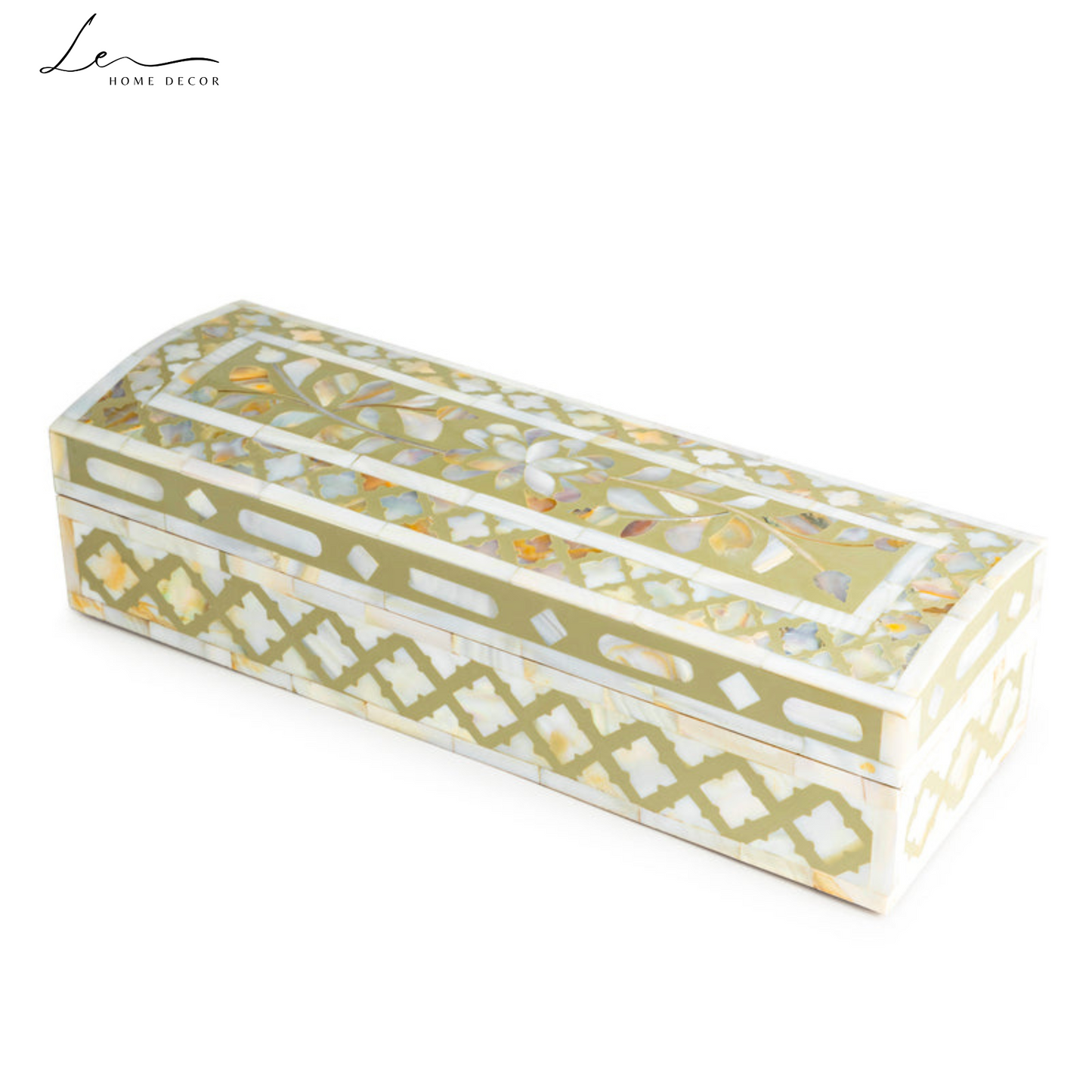 Pearl Decorative Box - Beige