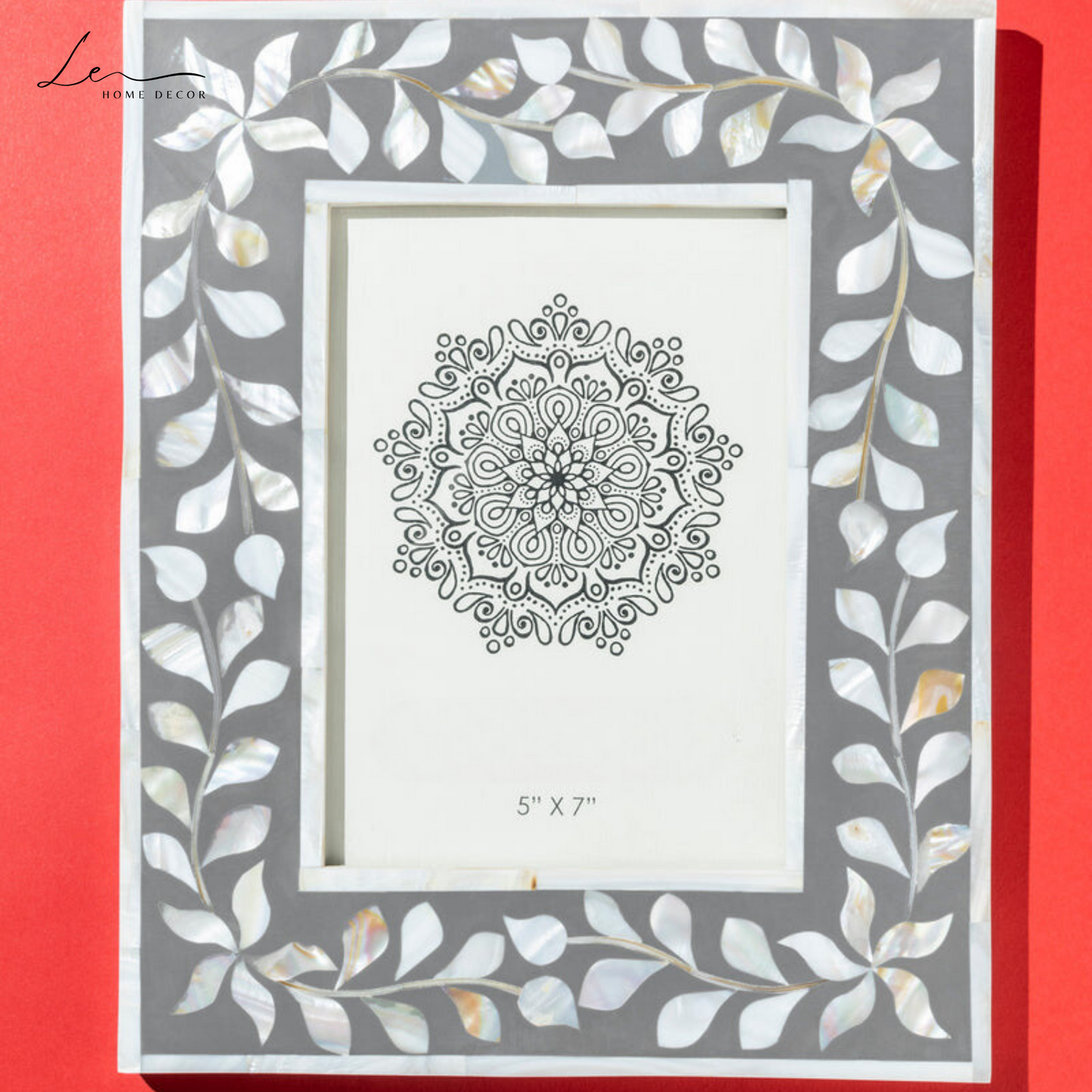 Pearl Picture Frame - Grey