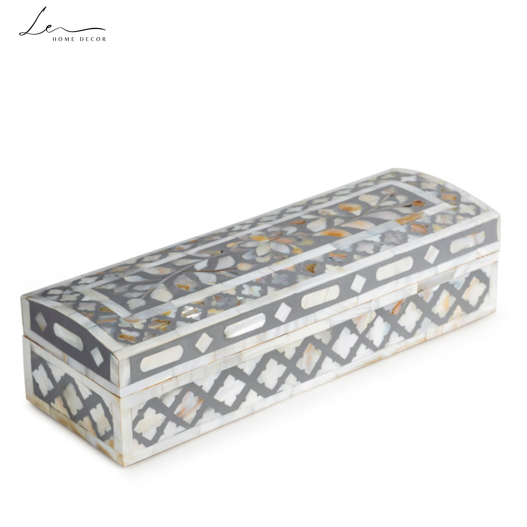 Pearl Decorative Box - Grey – Le Home Decor