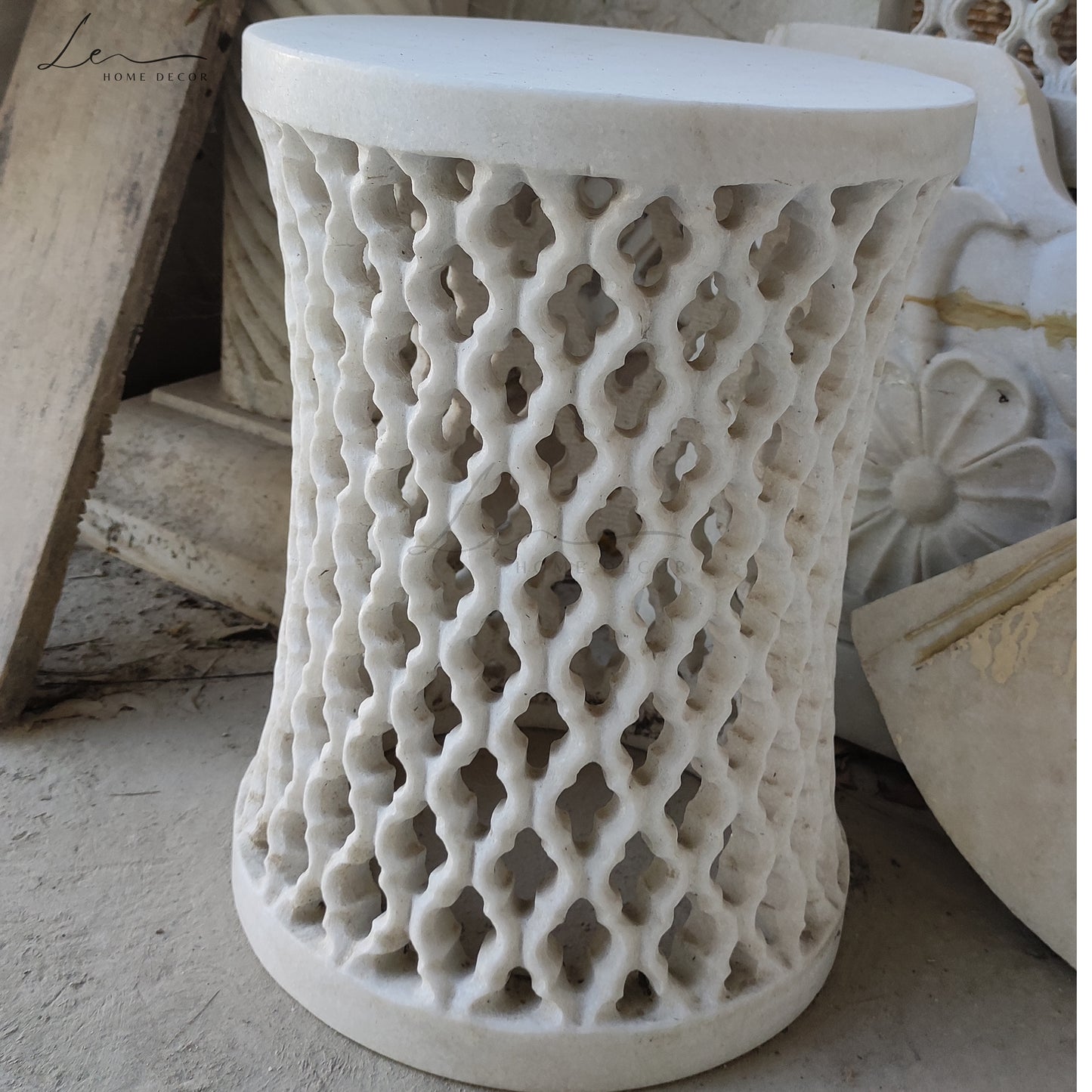 Marble Latticed Stand