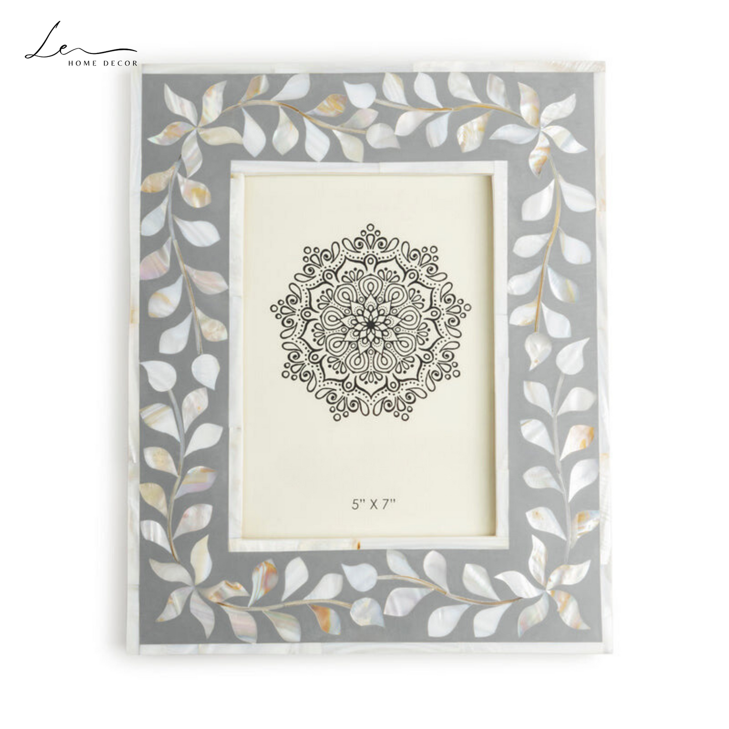 Pearl Picture Frame - Grey