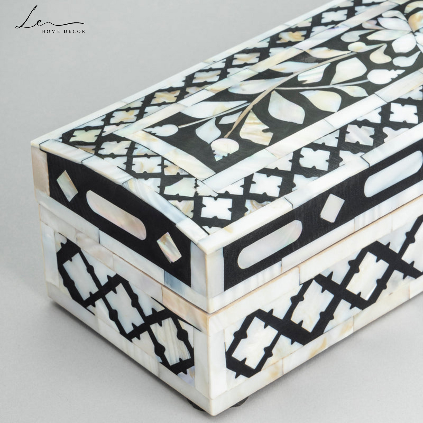 Pearl Decorative Box - Black