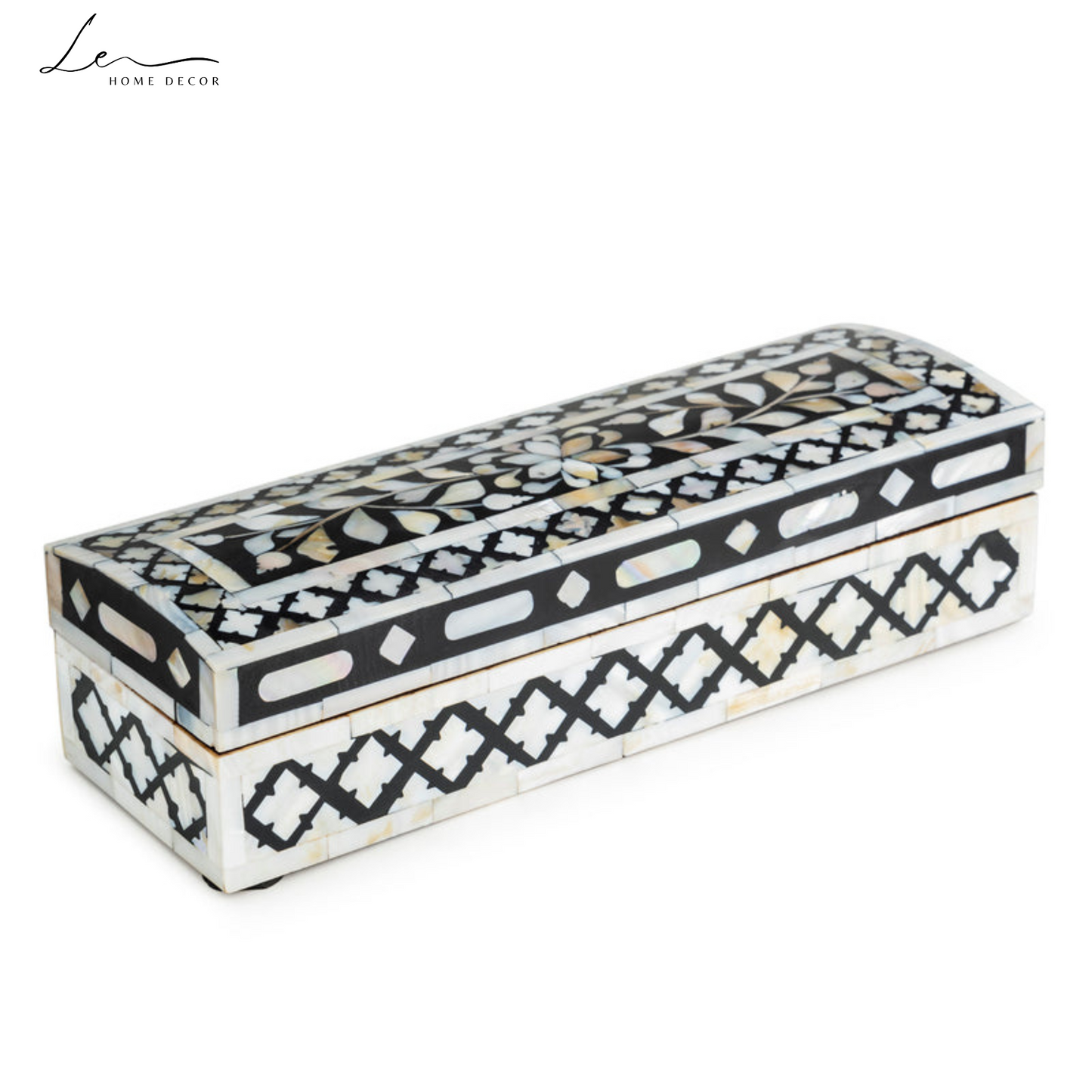 Pearl Decorative Box - Black