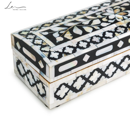 Pearl Decorative Box - Black