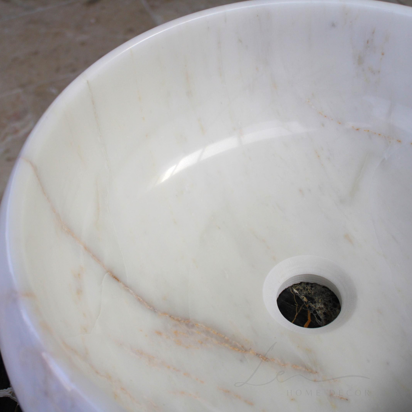 The Minimalist Round Marble Wash Basin