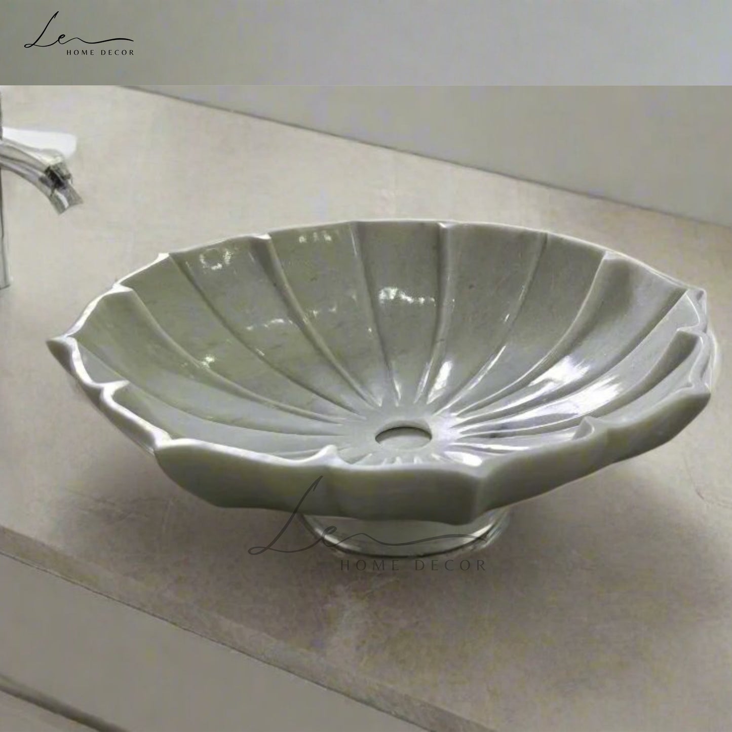 Octave Marble Handcrafted Basin