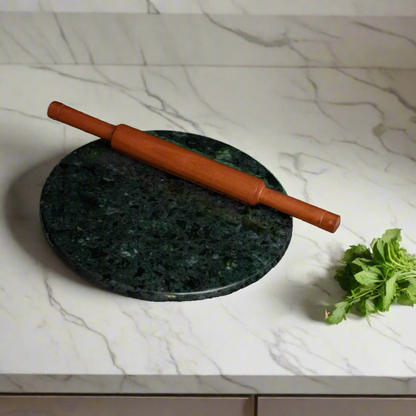 Marble Chakla for Kitchen - Round