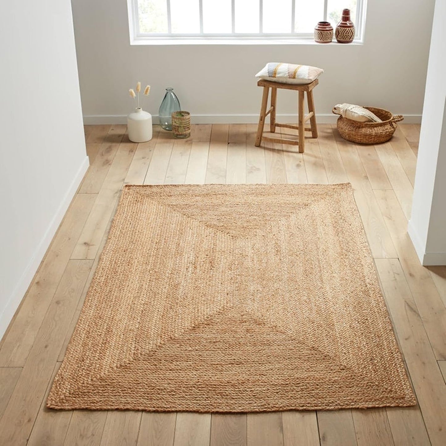 Bohemian Natural Jute Rug