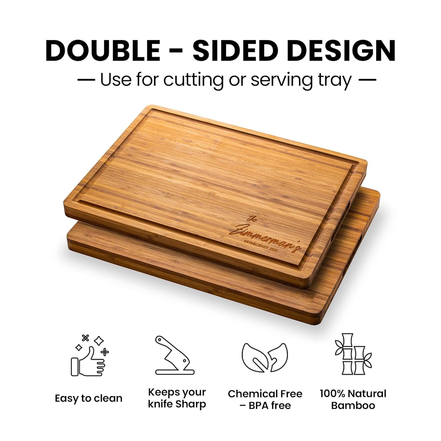 Personalized Wooden Engraved Chopping Board