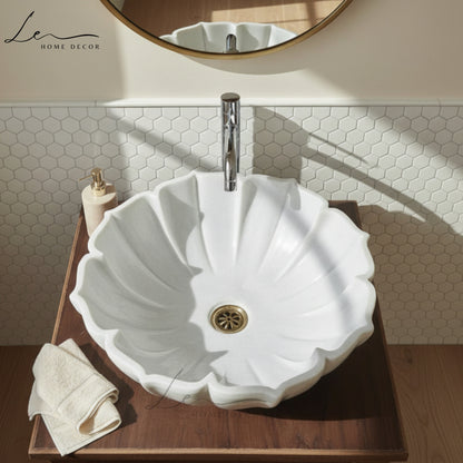 Octave Marble Handcrafted Basin