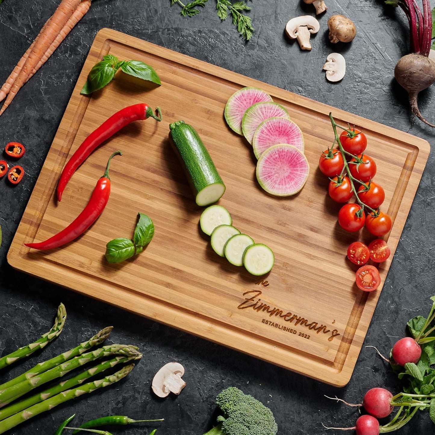 Personalized Wooden Engraved Chopping Board