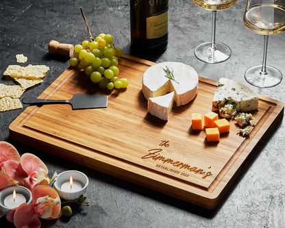 Personalized Wooden Engraved Chopping Board