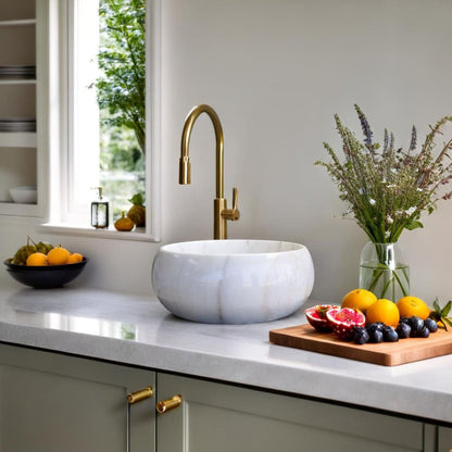 The Minimalist Round Marble Wash Basin