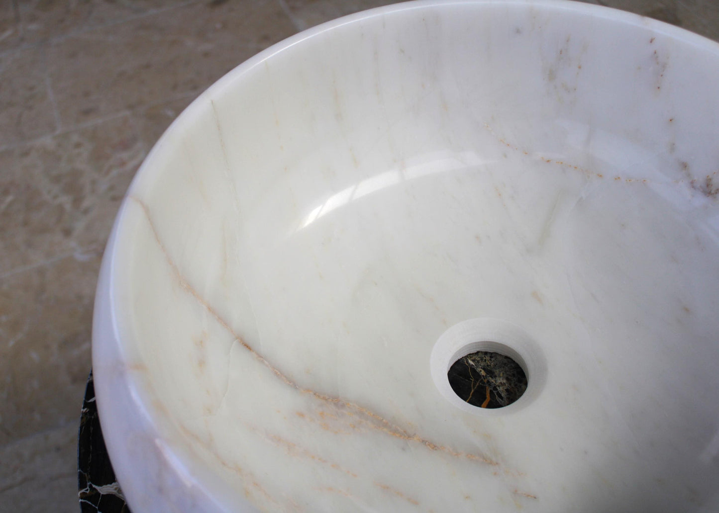 The Minimalist Round Marble Wash Basin