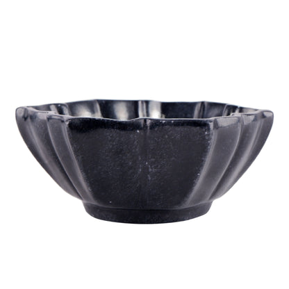 Black Lotus Marble Bowl