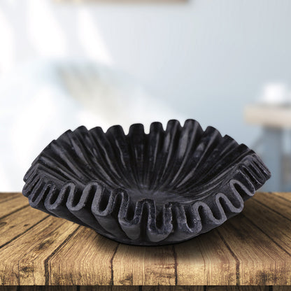 The Black Ruffle Bowl