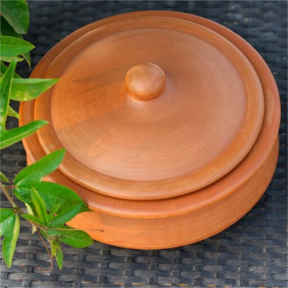 Unglazed Terracotta Clay Handi 2.5 Liters