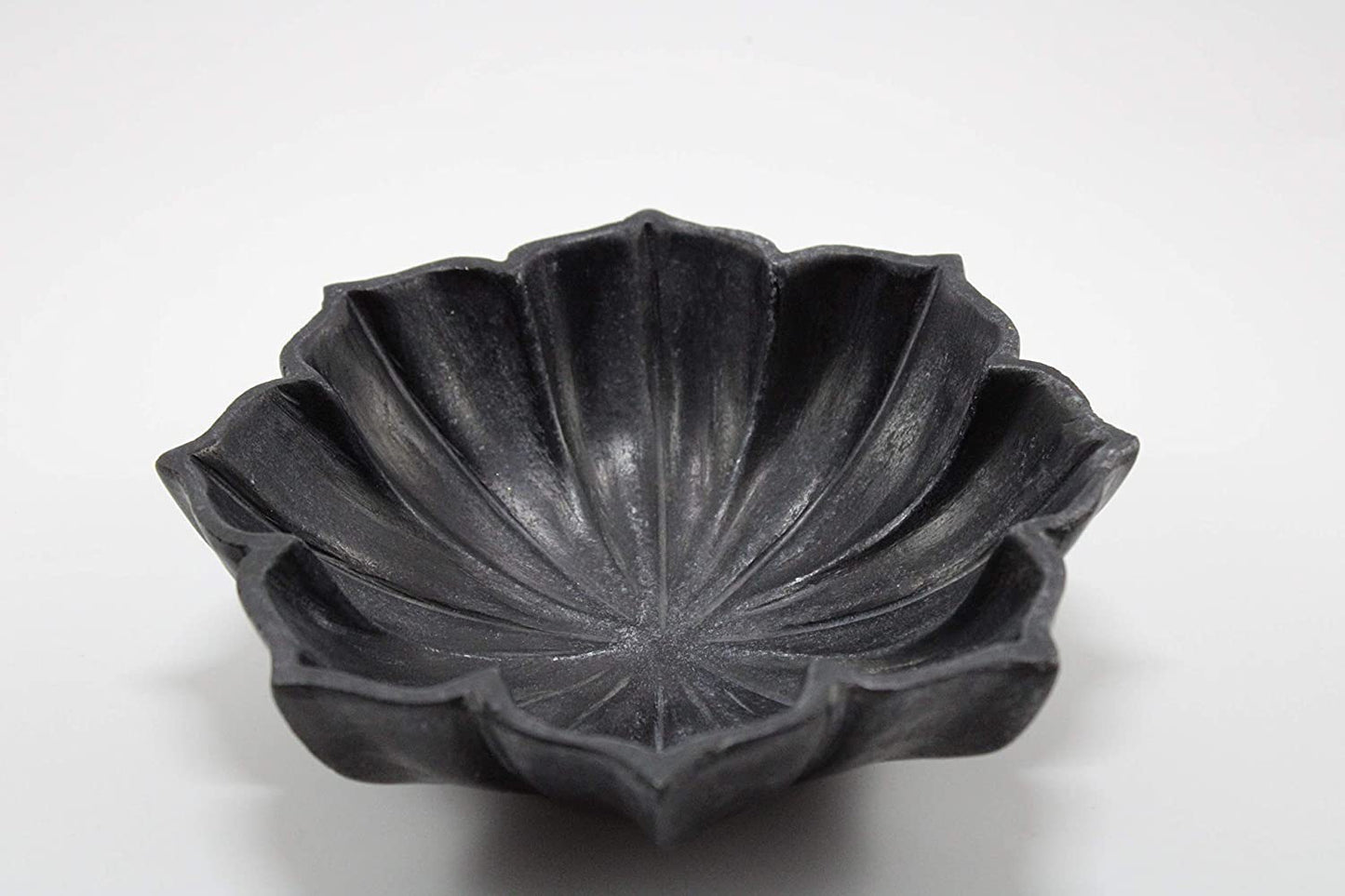 Black Lotus Marble Bowl