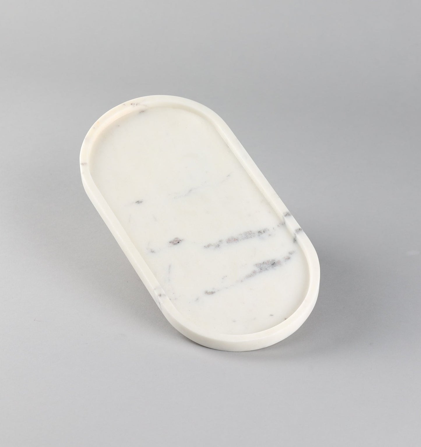 Oval Shape Marble Tray