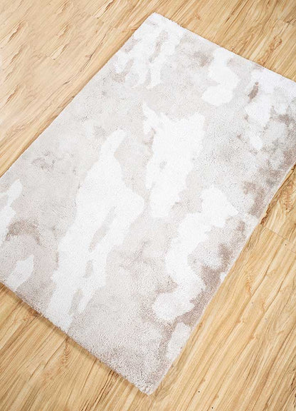 New York White Hand Tufted Rug