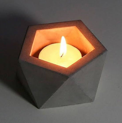 Concrete Tealight Candle Holder