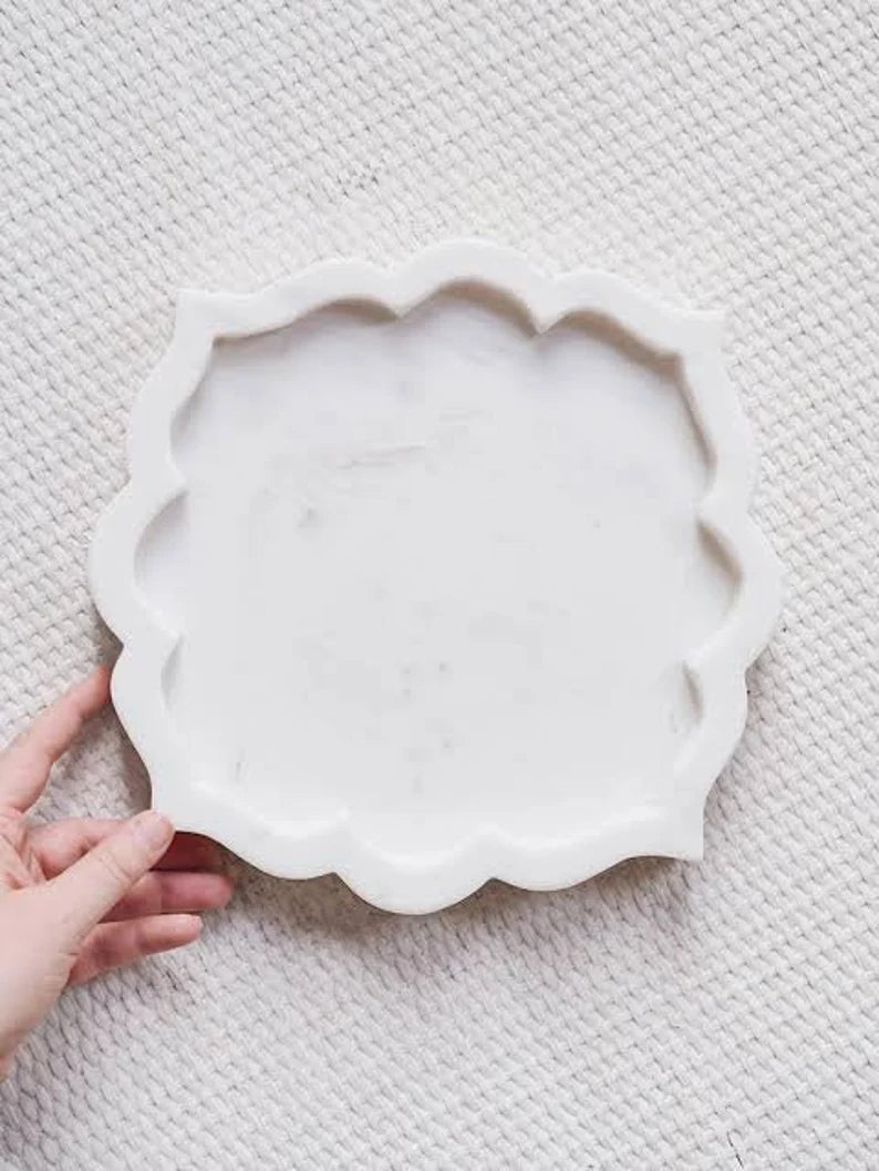 Mughal Marble Tray