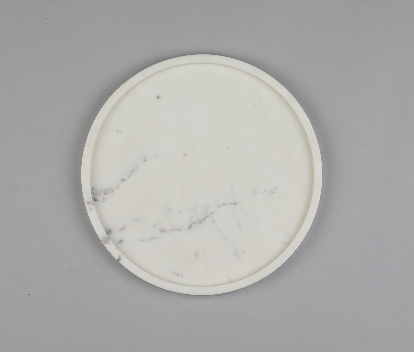 Round Shape Marble Tray